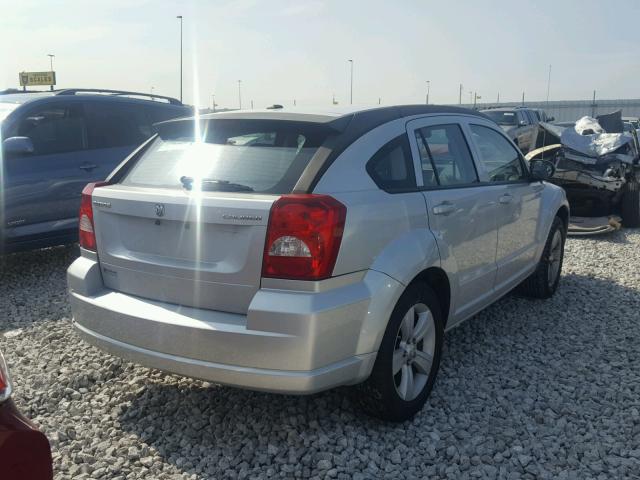 1B3CB3HA8BD247270 - 2011 DODGE CALIBER MA SILVER photo 4