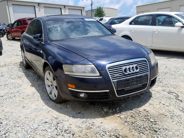 WAUDH74F96N187328 - 2006 AUDI A6 3.2 QUA BLUE photo 1