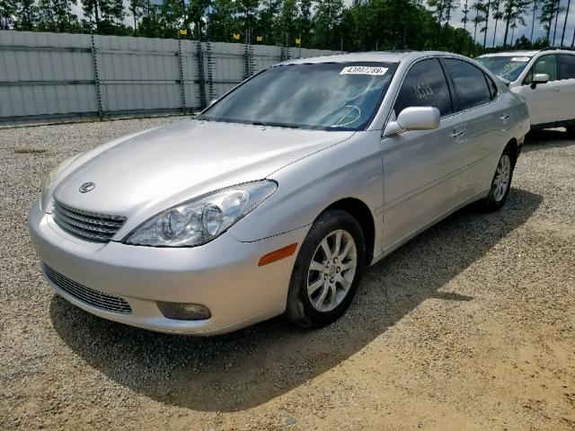 JTHBF30G920013062 - 2002 LEXUS ES 300 SILVER photo 2