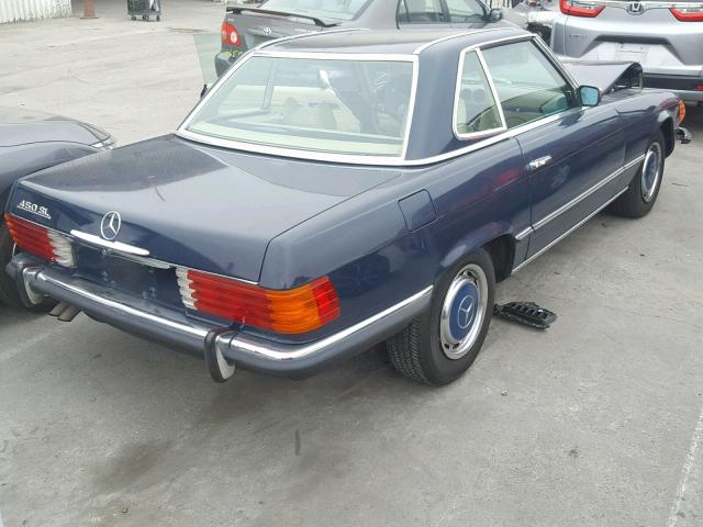 10704412012502 - 1973 MERCEDES-BENZ 450 SL BLUE photo 4