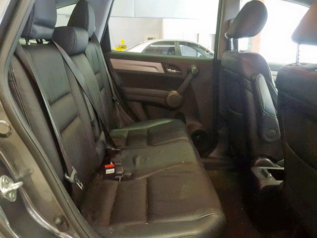 JHLRE4H79BC026604 - 2011 HONDA CR-V EXL GRAY photo 6