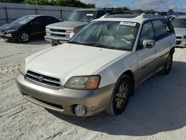 4S3BH686717626781 - 2001 SUBARU LEGACY OUT WHITE photo 2