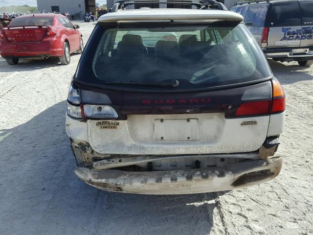 4S3BH686717626781 - 2001 SUBARU LEGACY OUT WHITE photo 9