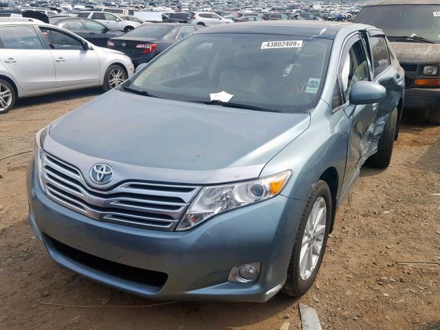 4T3BA3BB0AU018579 - 2010 TOYOTA VENZA GRAY photo 2