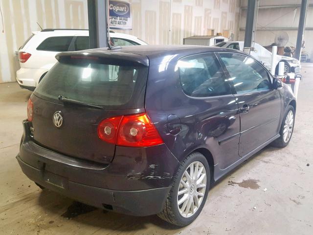 WVWFV71K66W120900 - 2006 VOLKSWAGEN NEW GTI BLACK photo 4