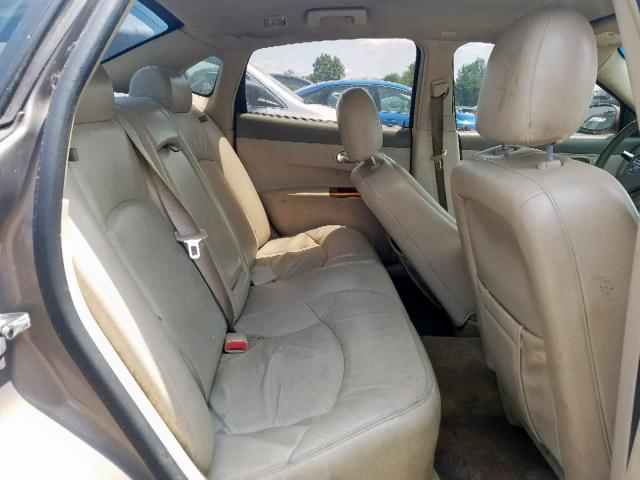 2G4WD582061249554 - 2006 BUICK LACROSSE C TAN photo 6