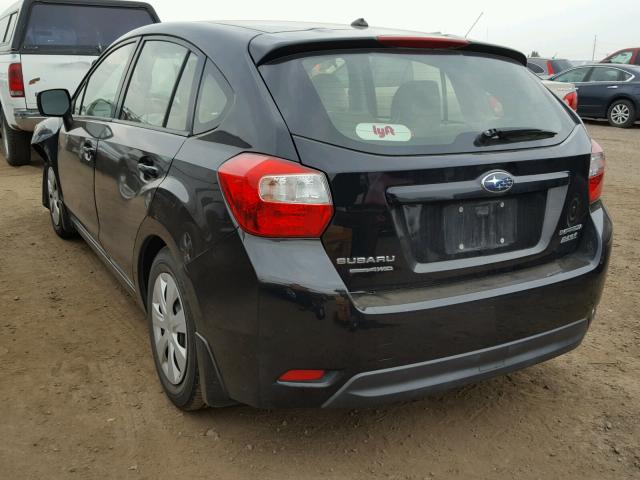 JF1GPAA62DH827837 - 2013 SUBARU IMPREZA BA BLACK photo 3