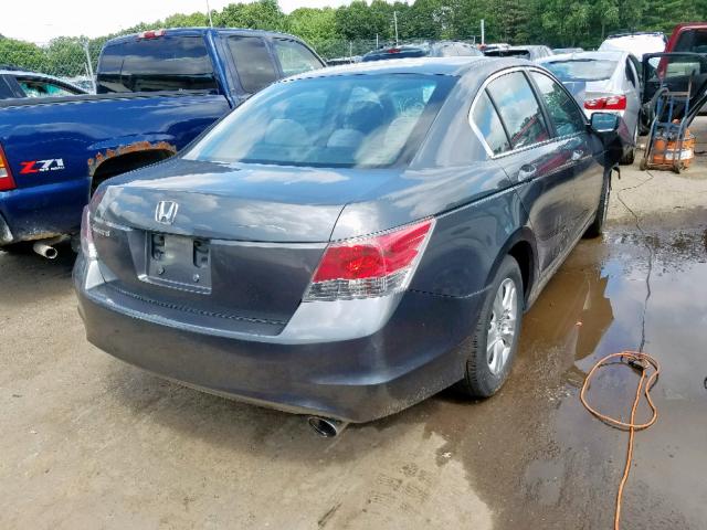 1HGCP26489A003400 - 2009 HONDA ACCORD LXP GRAY photo 4