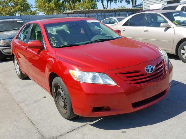 4T1BE46KX7U027487 - 2007 TOYOTA CAMRY NEW RED photo 1