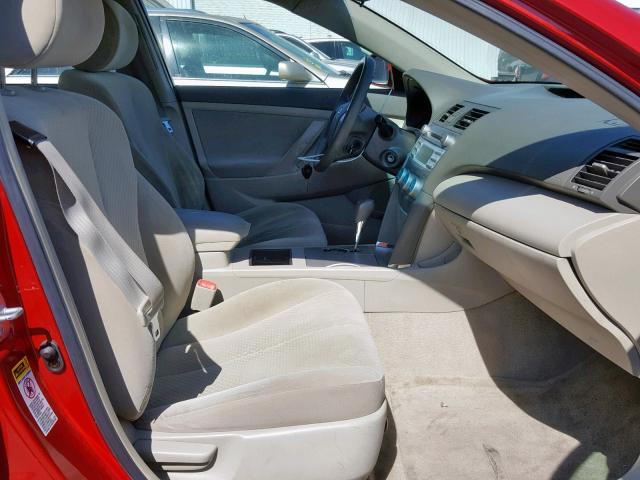 4T1BE46KX7U027487 - 2007 TOYOTA CAMRY NEW RED photo 5