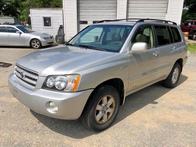 JTEHF21A320097150 - 2002 TOYOTA HIGHLANDER SILVER photo 6