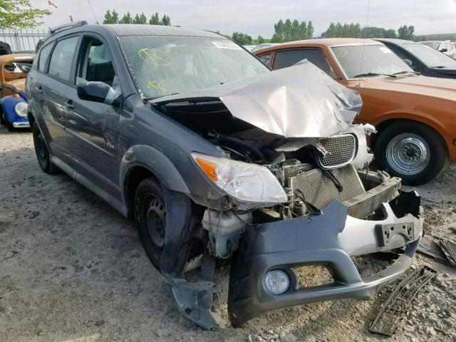 5Y2SL65807Z441750 - 2007 PONTIAC VIBE GRAY photo 1