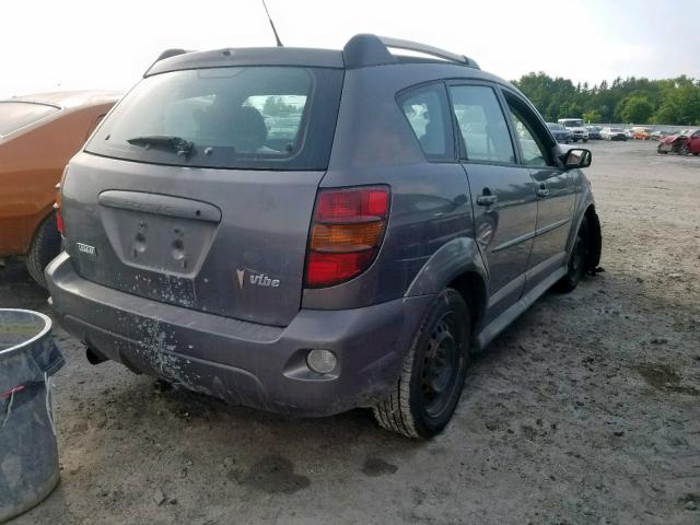 5Y2SL65807Z441750 - 2007 PONTIAC VIBE GRAY photo 4