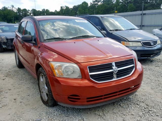 1B3HB48B88D511102 - 2008 DODGE CALIBER SX ORANGE photo 1