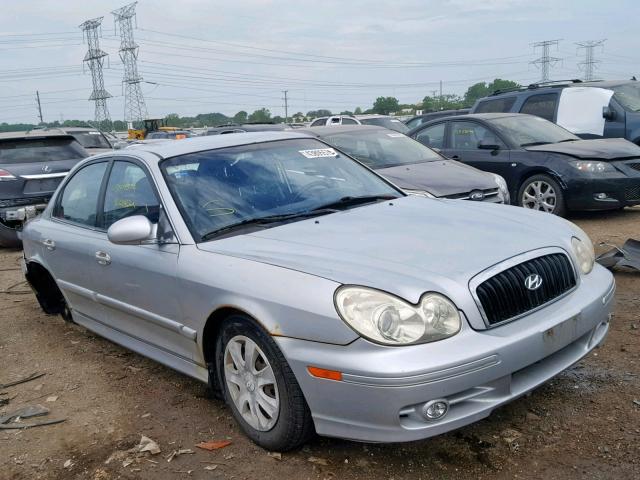 KMHWF25S82A564079 - 2002 HYUNDAI SONATA GL SILVER photo 1