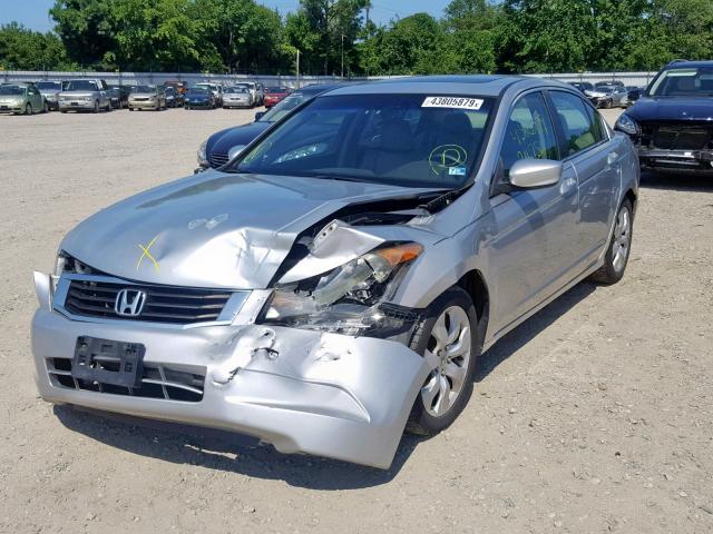 1HGCP2F82AA122776 - 2010 HONDA ACCORD EXL SILVER photo 2