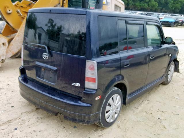 JTLKT324150206117 - 2005 TOYOTA SCION XB 蓝色 照片 4