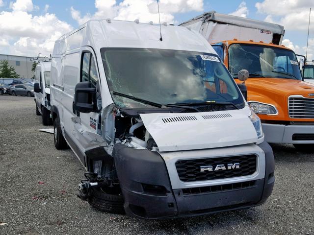3C6TRVDG5KE533941 - 2019 RAM PROMASTER 白色 照片 1