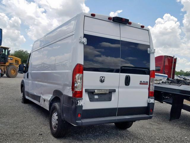 3C6TRVDG5KE533941 - 2019 RAM PROMASTER 白色 照片 3