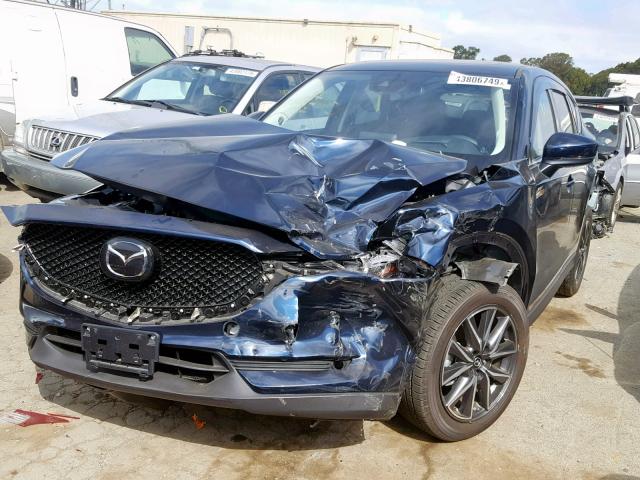 JM3KFBDM9J0476045 - 2018 MAZDA CX-5 GRAND BLUE photo 2