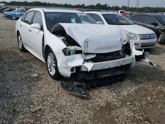 2G1WC5EM0A1259077 - 2010 CHEVROLET IMPALA LTZ WHITE photo 1