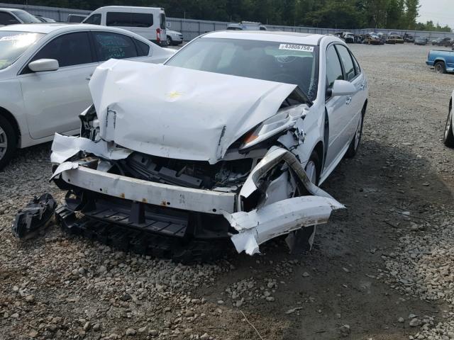 2G1WC5EM0A1259077 - 2010 CHEVROLET IMPALA LTZ WHITE photo 2