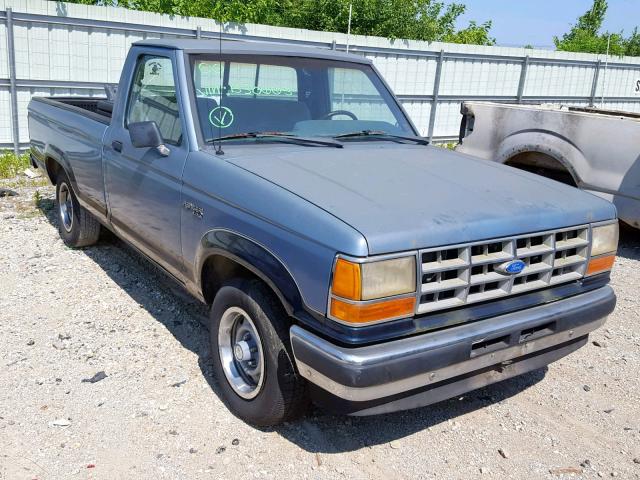 1FTCR10T0LPB30665 - 1990 FORD RANGER BLUE photo 1