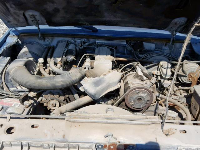 1FTCR10T0LPB30665 - 1990 FORD RANGER BLUE photo 7