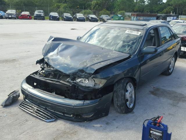 4T1BF28B94U364436 - 2004 TOYOTA AVALON XL GREEN photo 2