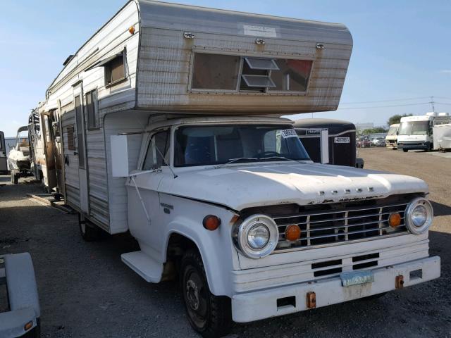 16321334 - 1967 DODGE MOTORHOME WHITE photo 1