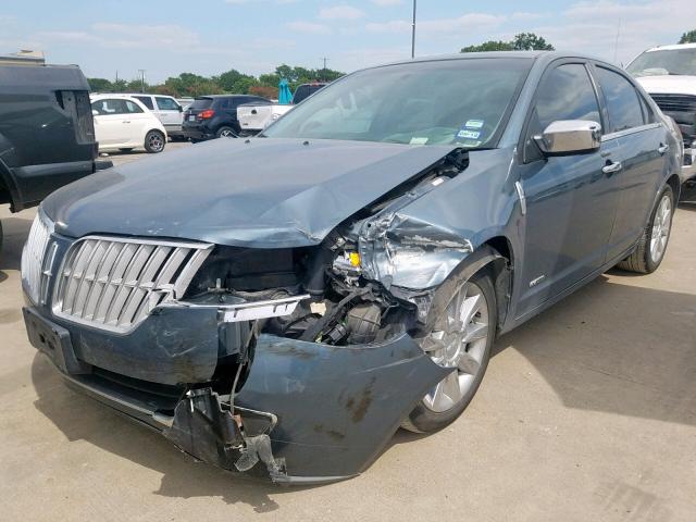 3LNDL2L39BR773056 - 2011 LINCOLN MKZ HYBRID BLUE photo 2