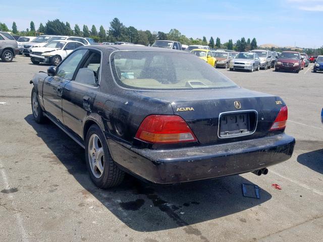 JH4UA3648WC007701 - 1998 ACURA 3.2TL BLACK photo 3