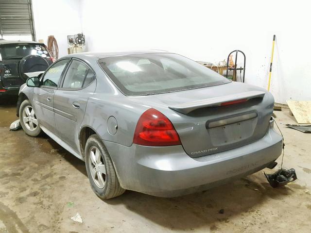 2G2WP552X81128831 - 2008 PONTIAC GRAND PRIX GRAY photo 3
