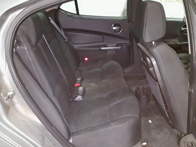 2G2WP552X81128831 - 2008 PONTIAC GRAND PRIX GRAY photo 6