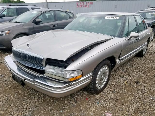 1G4CU5219TH616950 - 1996 BUICK PARK AVENU GOLD photo 2