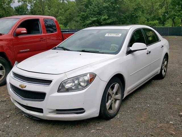 1G1ZC5EU9CF134085 - 2012 CHEVROLET MALIBU 1LT 白色 照片 2