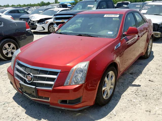 1G6DV57V880199766 - 2008 CADILLAC CTS HI FEA RED photo 2