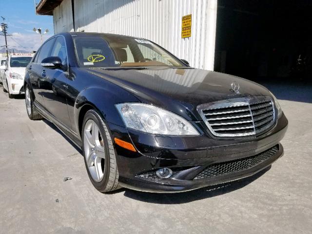 WDDNG71X37A091538 - 2007 MERCEDES-BENZ S 550 BLACK photo 1