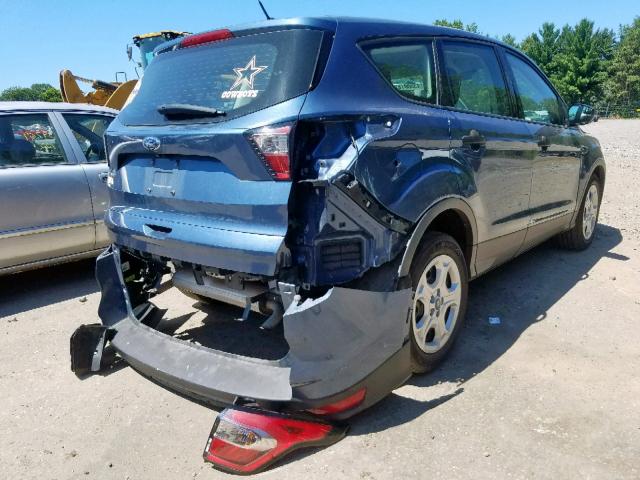 1FMCU0F74JUA02622 - 2018 FORD ESCAPE S BLUE photo 4