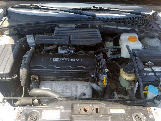 KL5JD56Z56K400618 - 2006 SUZUKI FORENZA SILVER photo 7