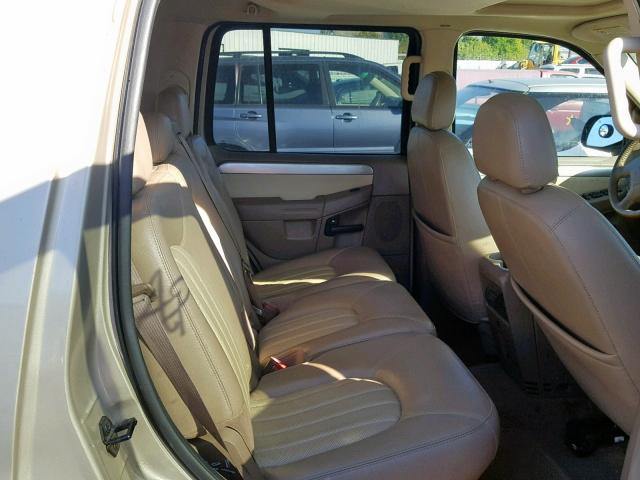 4M2DU86E05ZJ25312 - 2005 MERCURY MOUNTAINEE BEIGE photo 6