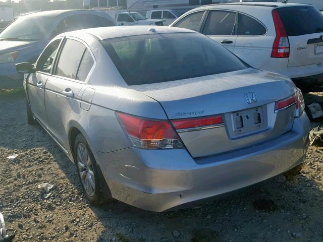 1HGCP2F87CA004113 - 2012 HONDA ACCORD EXL SILVER photo 3