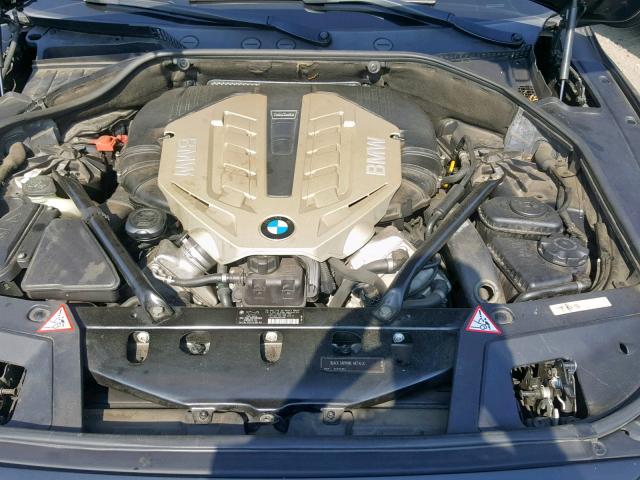 WBASN4C54AC208386 - 2010 BMW 550 GT BLACK photo 7