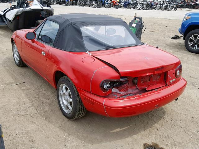 JM1NA3533S0615569 - 1995 MAZDA MX-5 MIATA RED photo 3