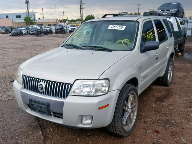 4M2CU39H27KJ03067 - 2007 MERCURY MARINER HE BEIGE photo 2