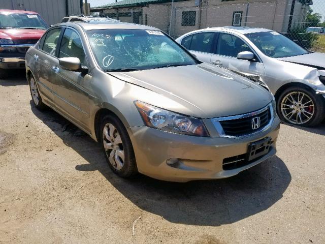 1HGCP3F84AA017775 - 2010 HONDA ACCORD EXL GOLD photo 1