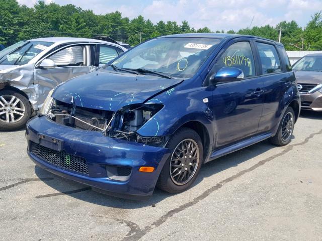 JTKKT624860155125 - 2006 TOYOTA SCION XA BLUE photo 2