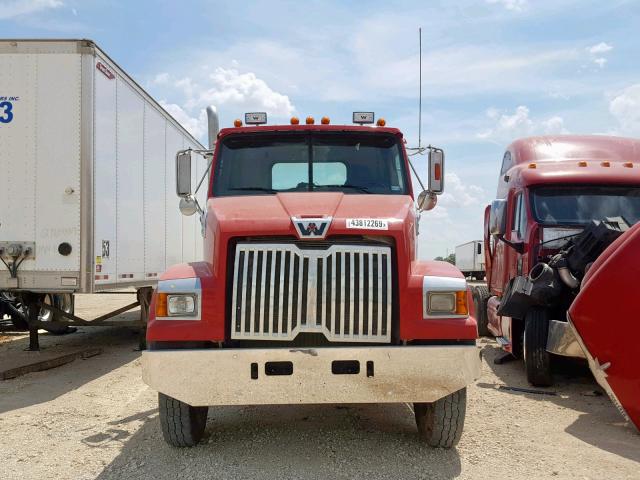 5KJJAVDVXFLGH6954 - 2015 WESTERN STAR/AUTO CAR CONVENTION RED photo 9