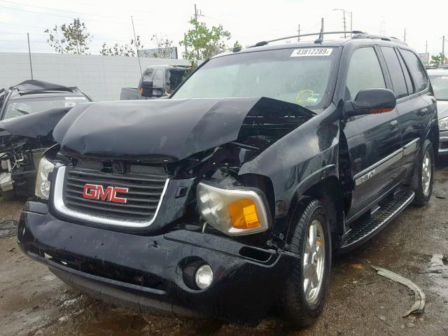 1GKDT13S352256189 - 2005 GMC ENVOY BLACK photo 2