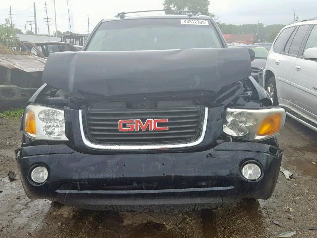 1GKDT13S352256189 - 2005 GMC ENVOY BLACK photo 9